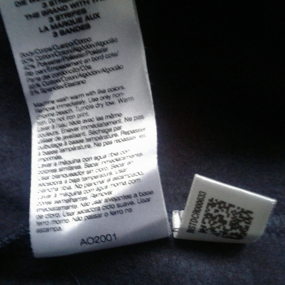 Men's med. Adidas black hoodie with red dragon 88 on it. - Picture 11 of 11